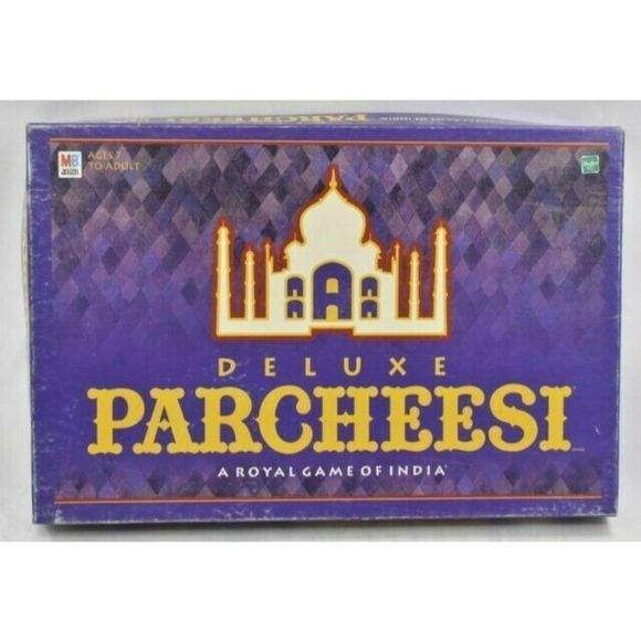 Milton Bradley Deluxe Parcheesi- A Royal Game of I - Picture 1 of 2